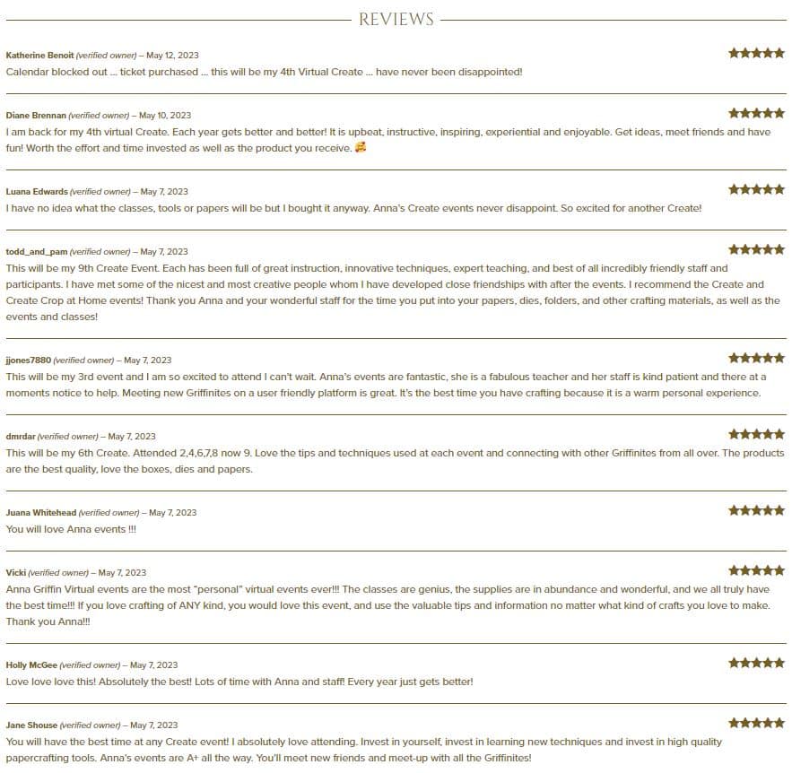 a screenshot of a review of a website.