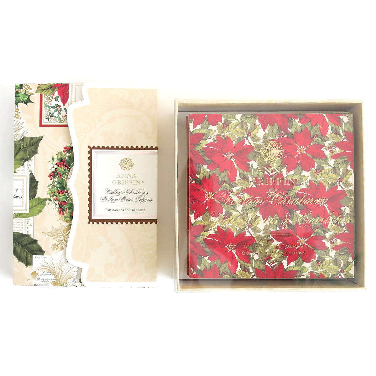 Christmas poinsettia gift set.