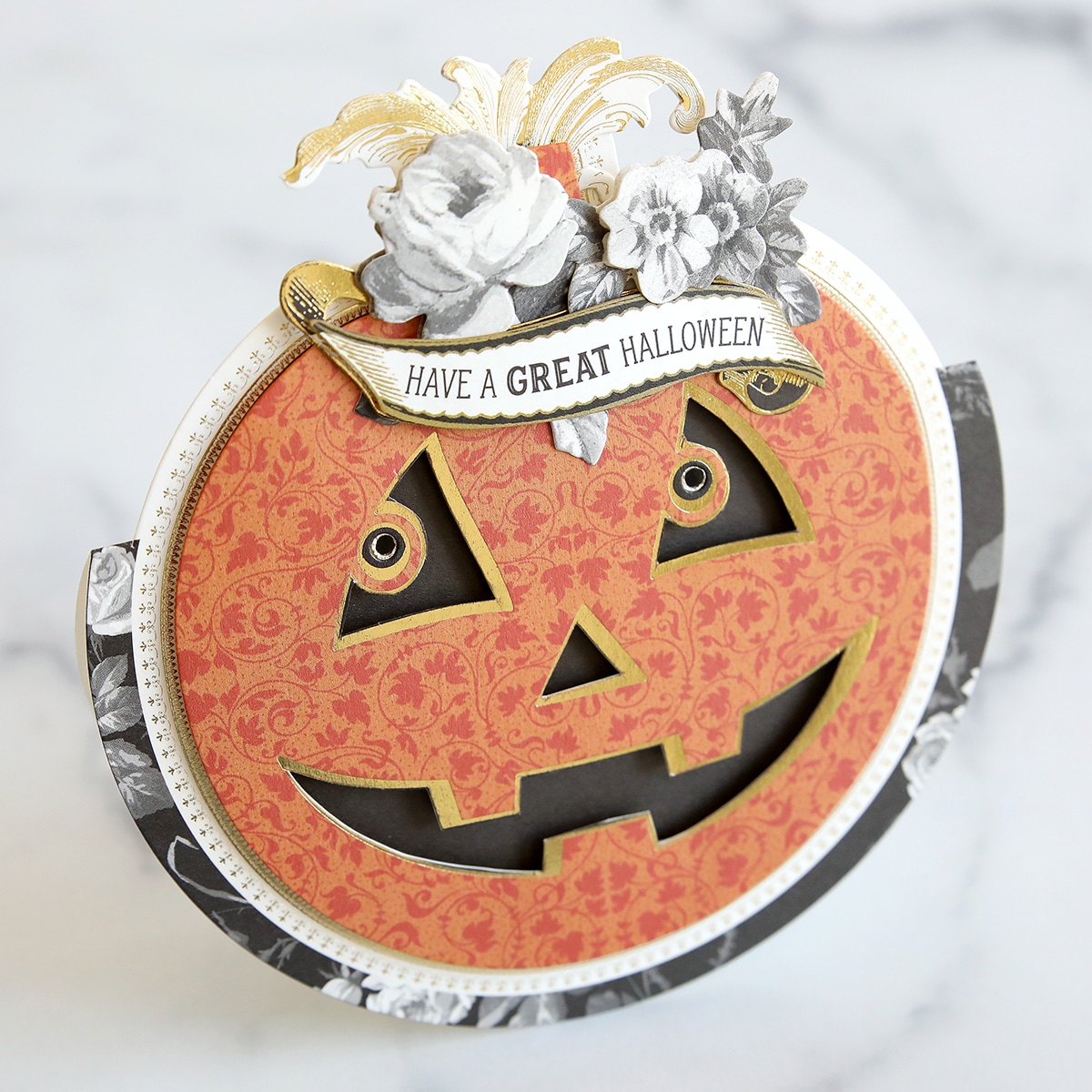 Simply Rocking Pumpkin Card Making Kit- Made Easy – Anna Griffin Inc.